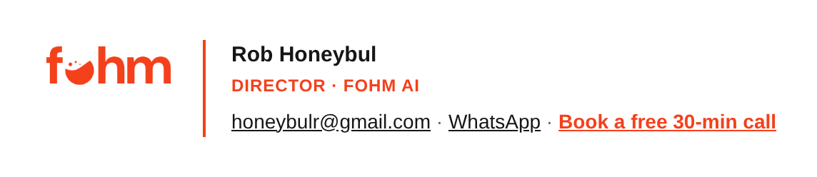 Email signature